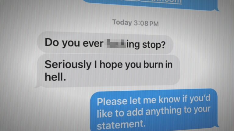 Matt Boyle lashes out via text message