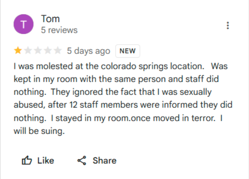 Landmark Recovery of Denver molestation claim